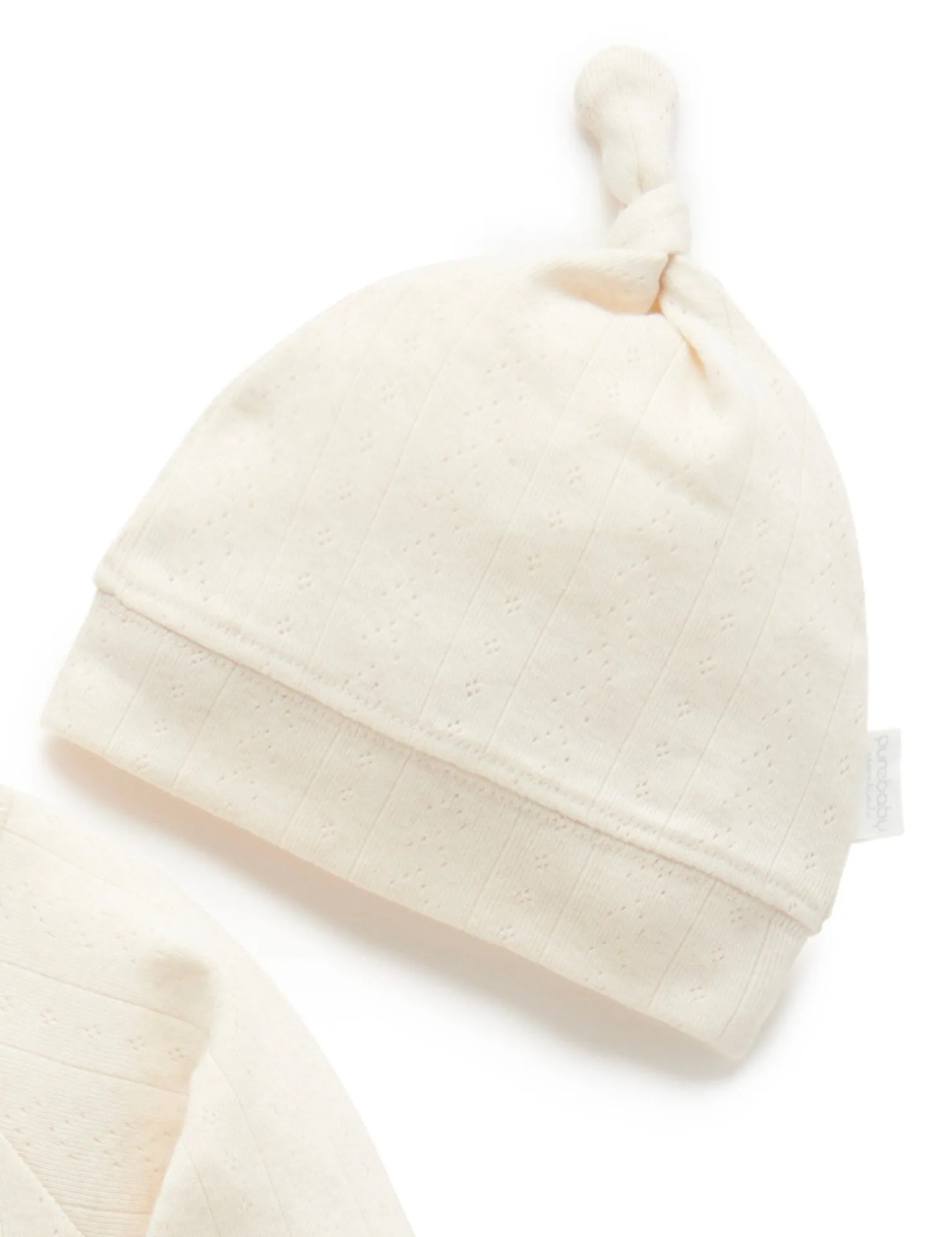 Pointelle Growsuit & Hat Pack
