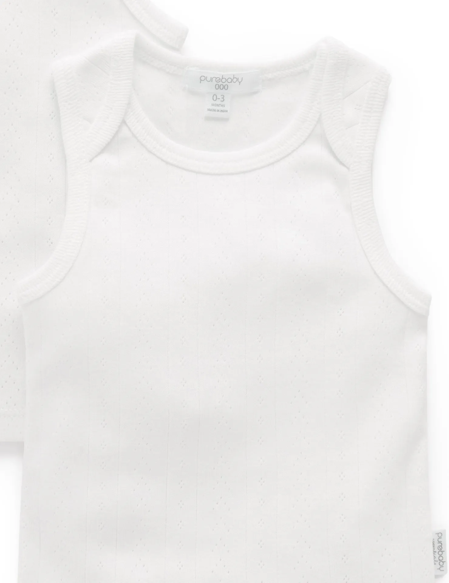Pointelle 2 Pack Singlet