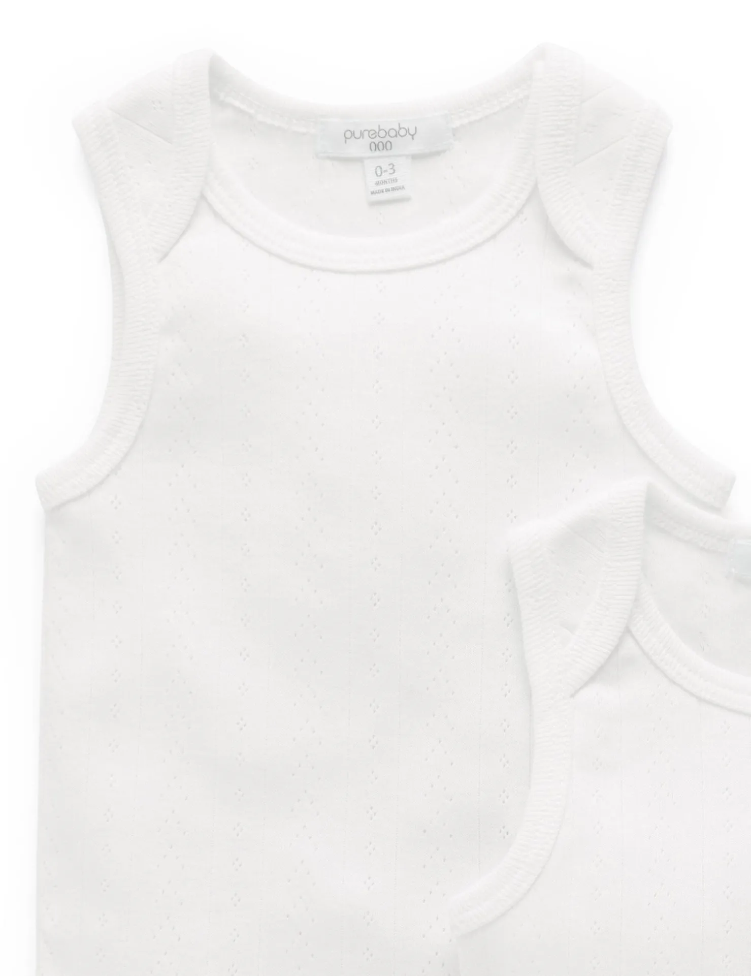 Pointelle 2 Pack Singlet