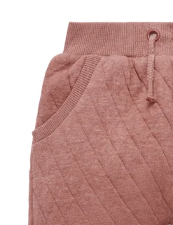 Quilted Track Pants