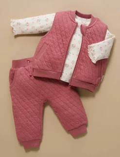 Quilted Track Pants