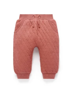 Quilted Track Pants
