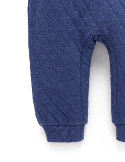 Quilted Track Pants