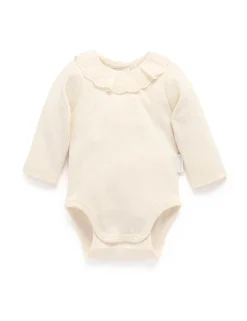 Ruffle Pointelle Bodysuit