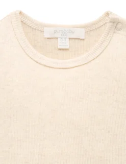 Short Sleeve Ribbed Bodysuit