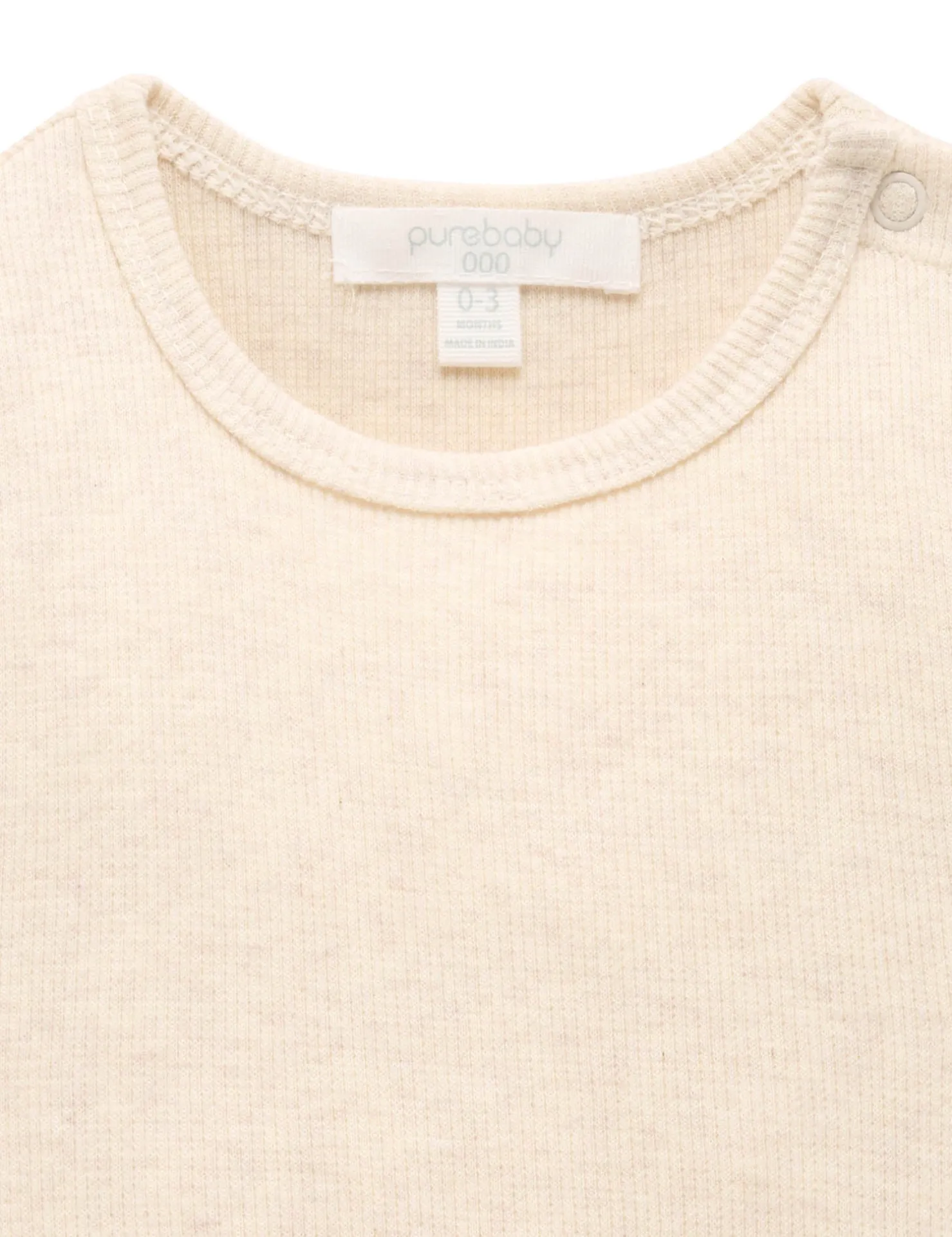 Short Sleeve Ribbed Bodysuit
