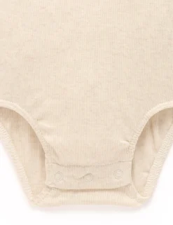 Short Sleeve Ribbed Bodysuit