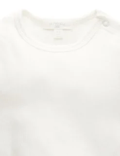 Short Sleeve Ribbed Bodysuit