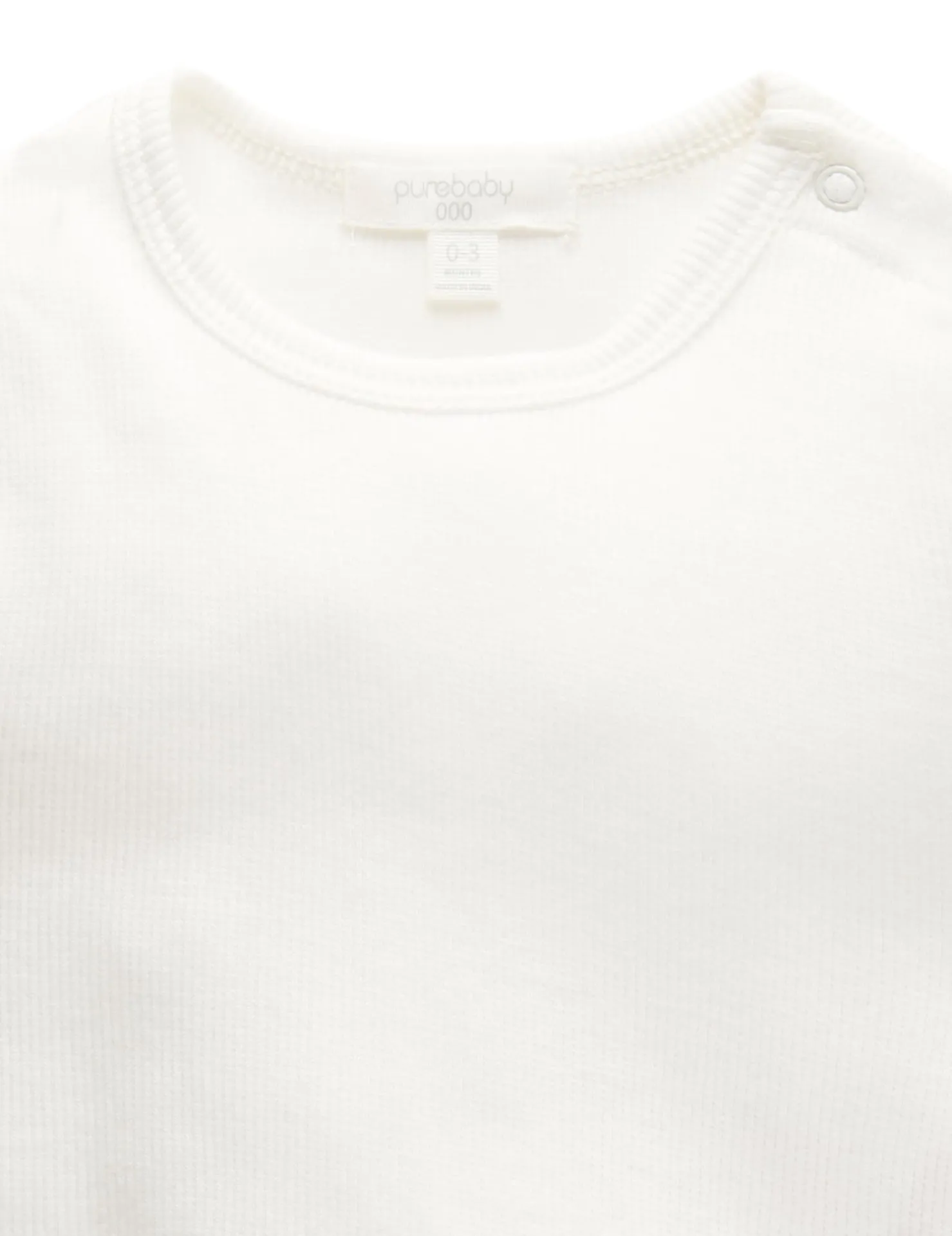 Short Sleeve Ribbed Bodysuit