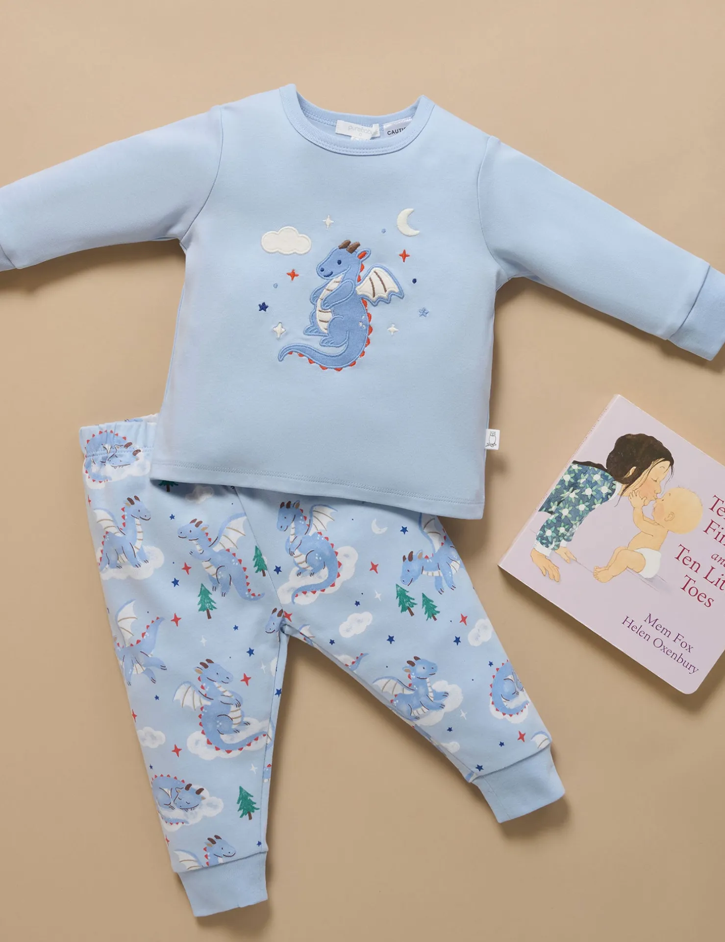 Sleeping Dragon Thick PJ Set