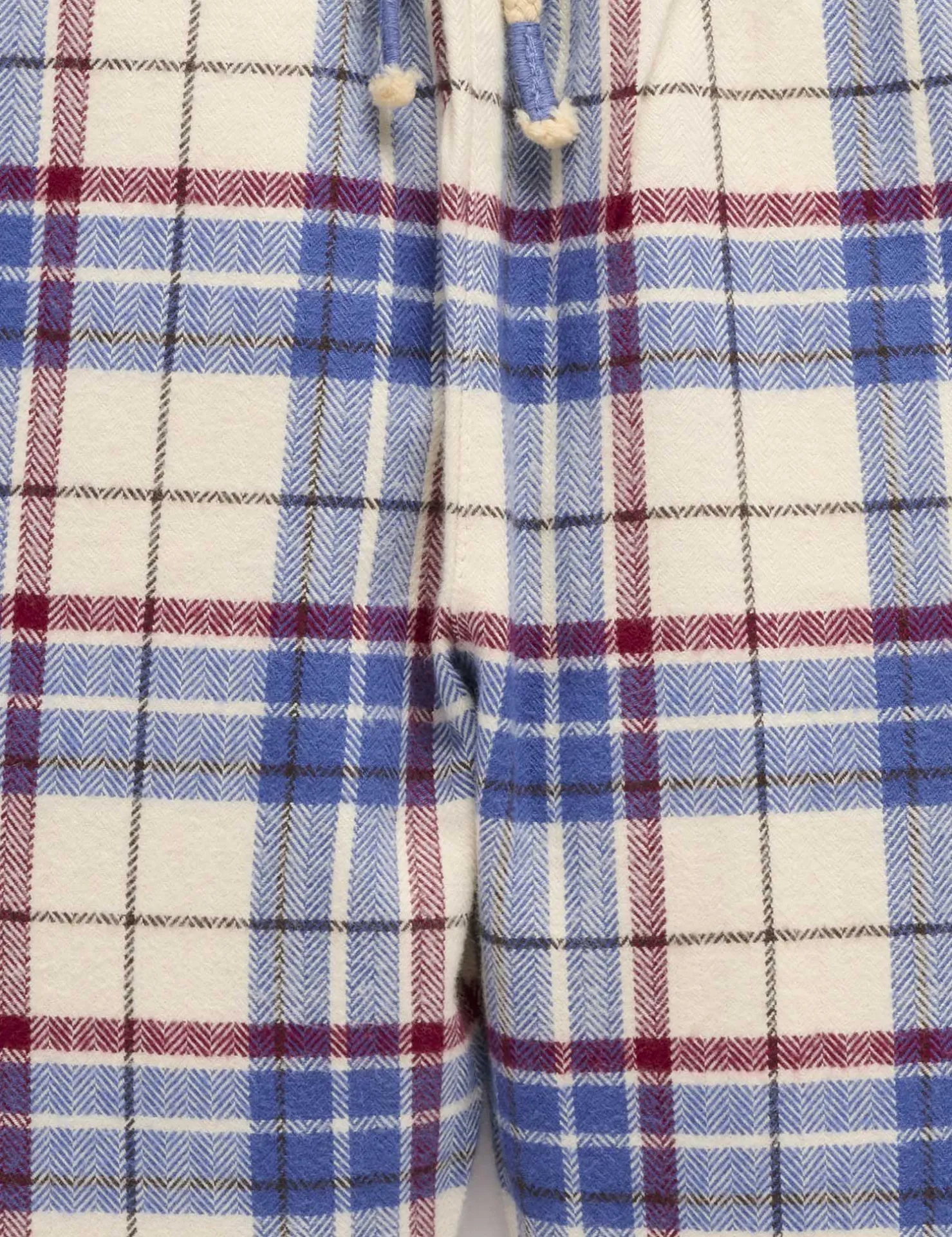 Slouchy Check Pants