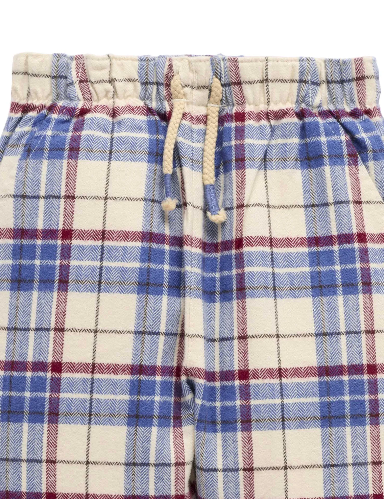 Slouchy Check Pants