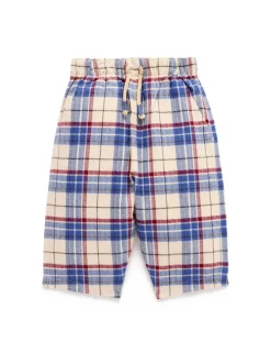 Slouchy Check Pants