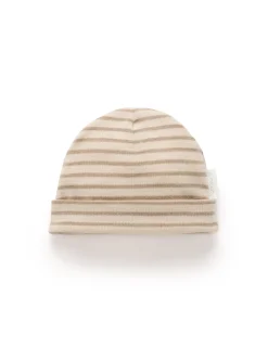 Striped Merino Beanie