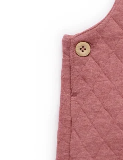 Toadstool Quilted Overalls