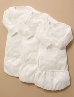 Vanilla Bear Sleepsuit