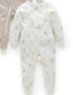 Wattle Bee 2 Pack Zip Growsuit