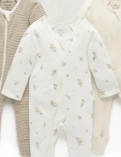 Wattle Bee 4 Pack Zip Growsuit