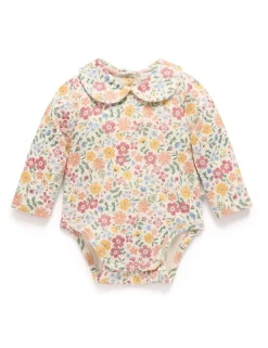 Wild Flower Collar Bodysuit