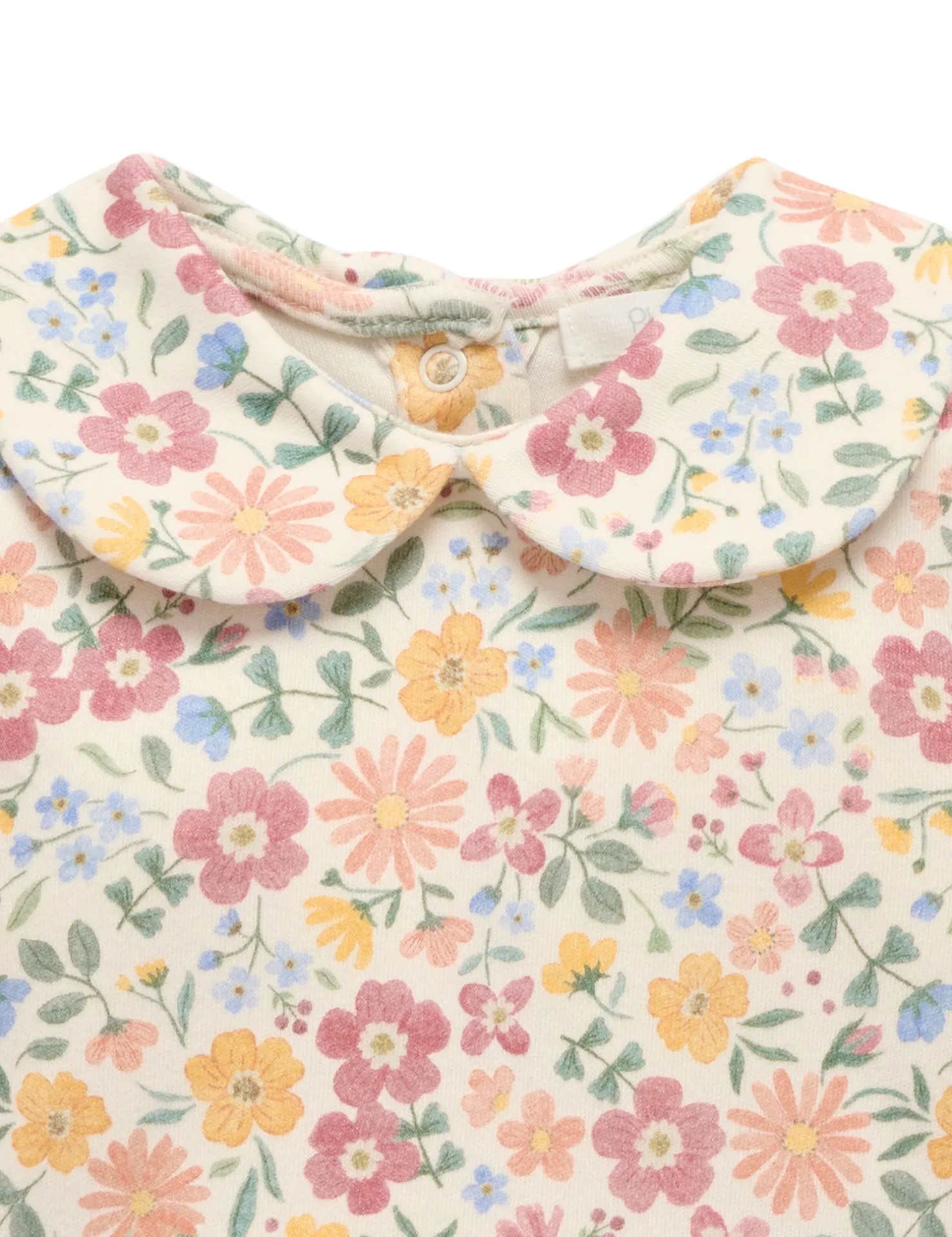 Wild Flower Collar Bodysuit