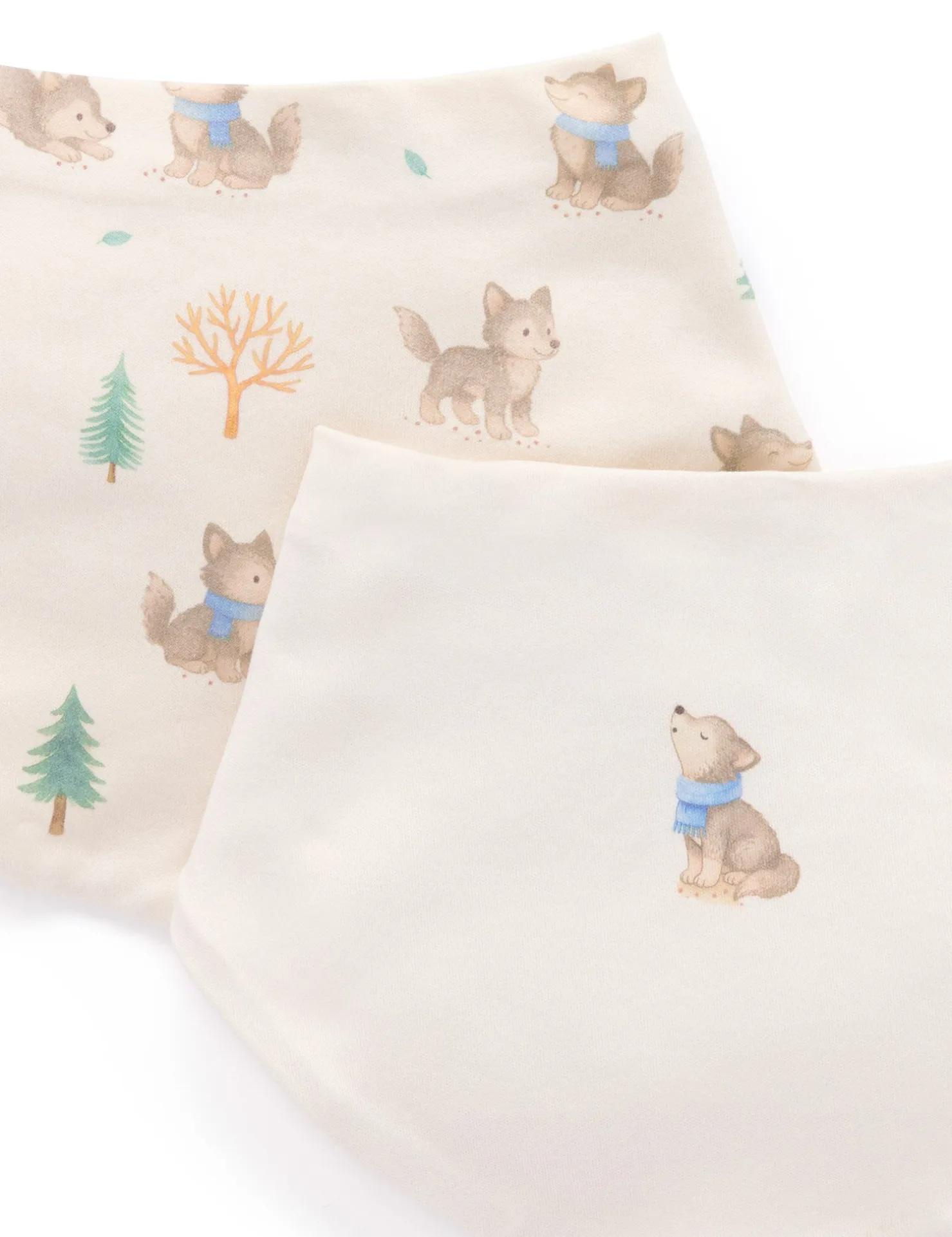 Wolf Cub 2 Pack Dribble Bib