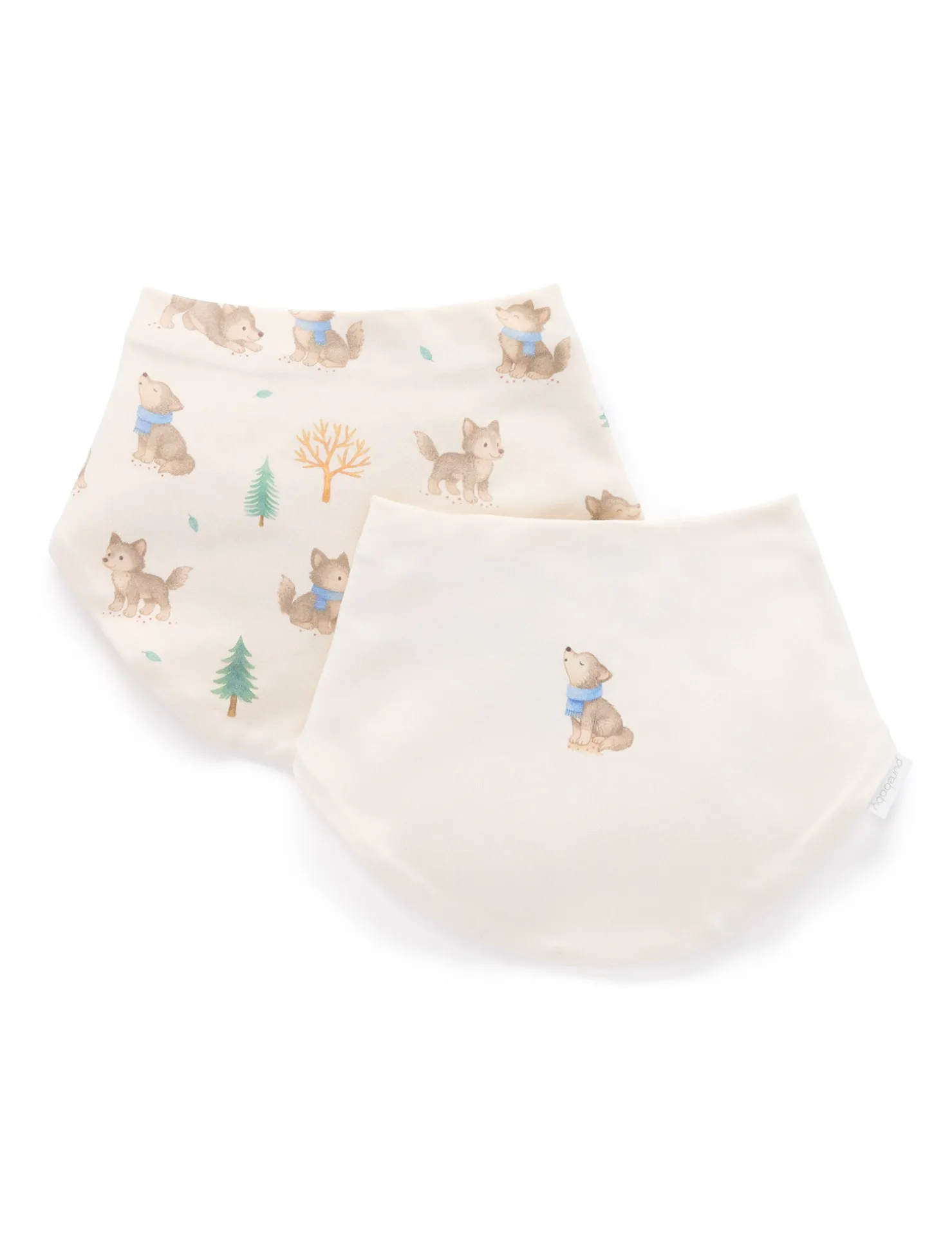 Wolf Cub 2 Pack Dribble Bib