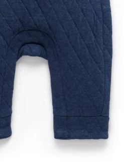 Wolf Quilted Overalls