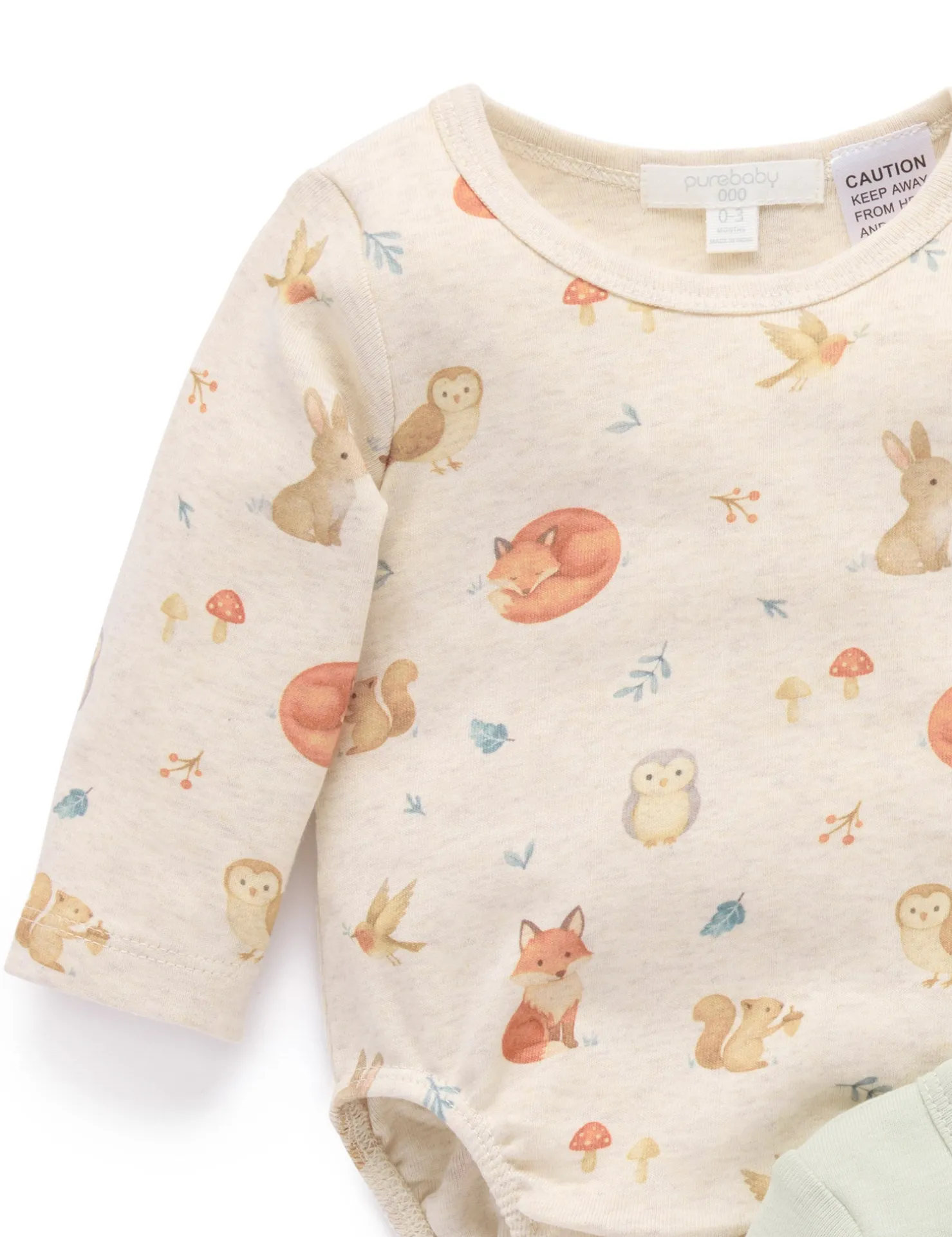Woodland Bodysuit Set