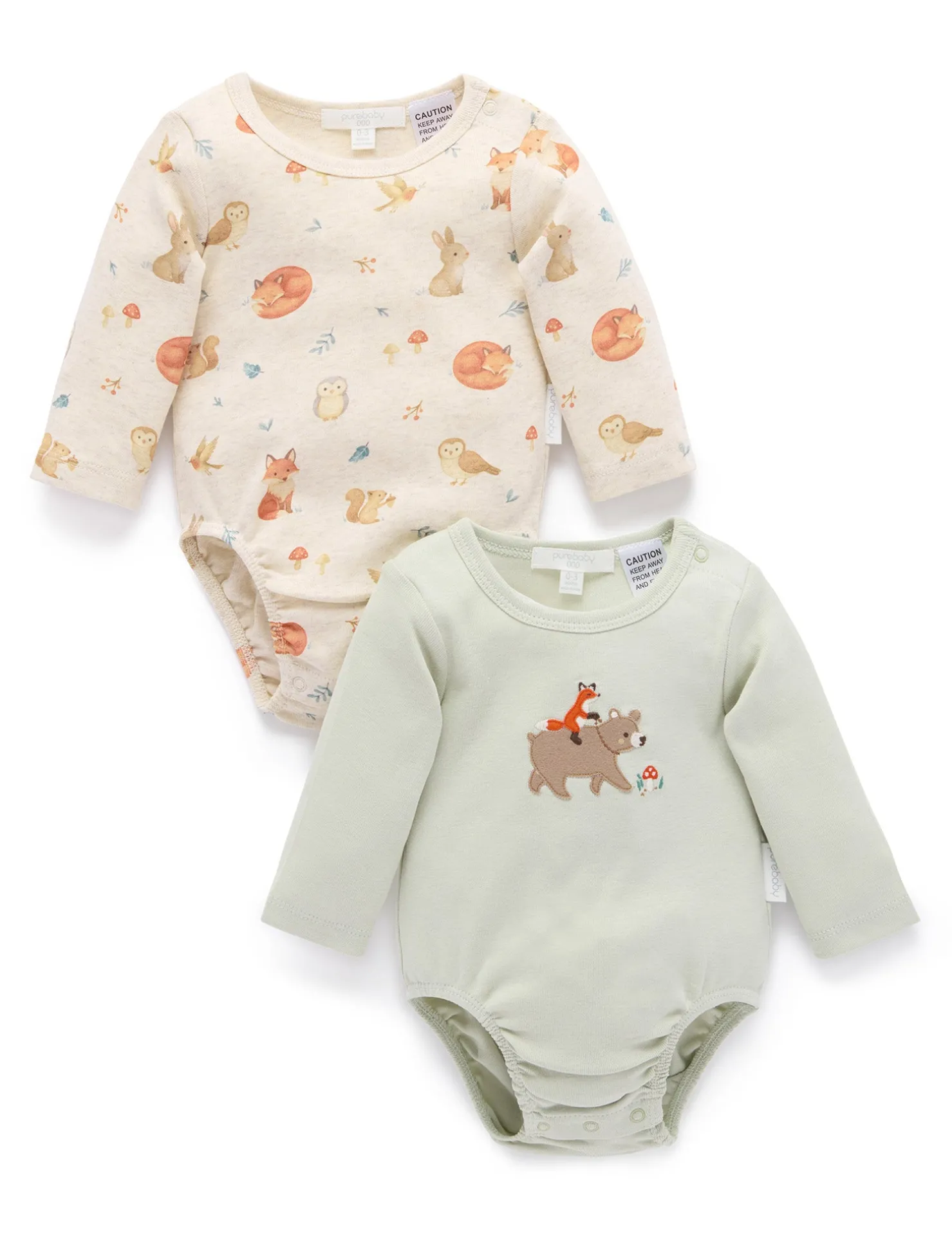 Woodland Bodysuit Set