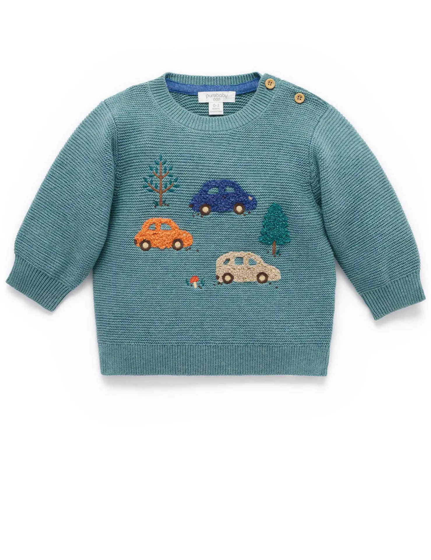 Woodland Cars Jumper