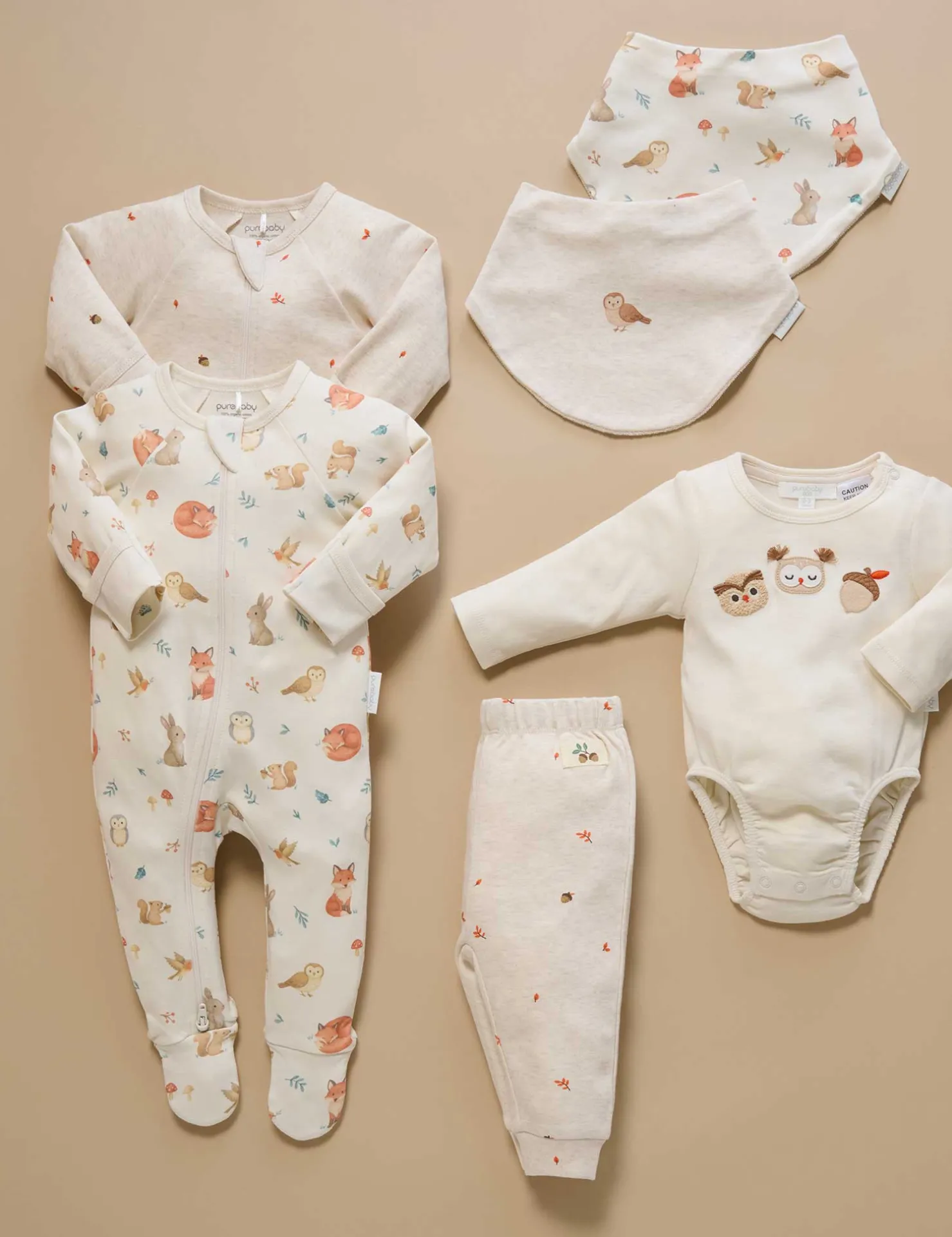 Woodland 2 Pack Dribble Bib